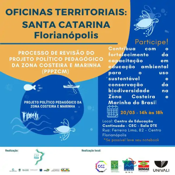 Floram realiza oficina nacional que discute preservação de Zona Costeira 1 Floram realiza oficina nacional que discute preservação de Zona Costeira 1