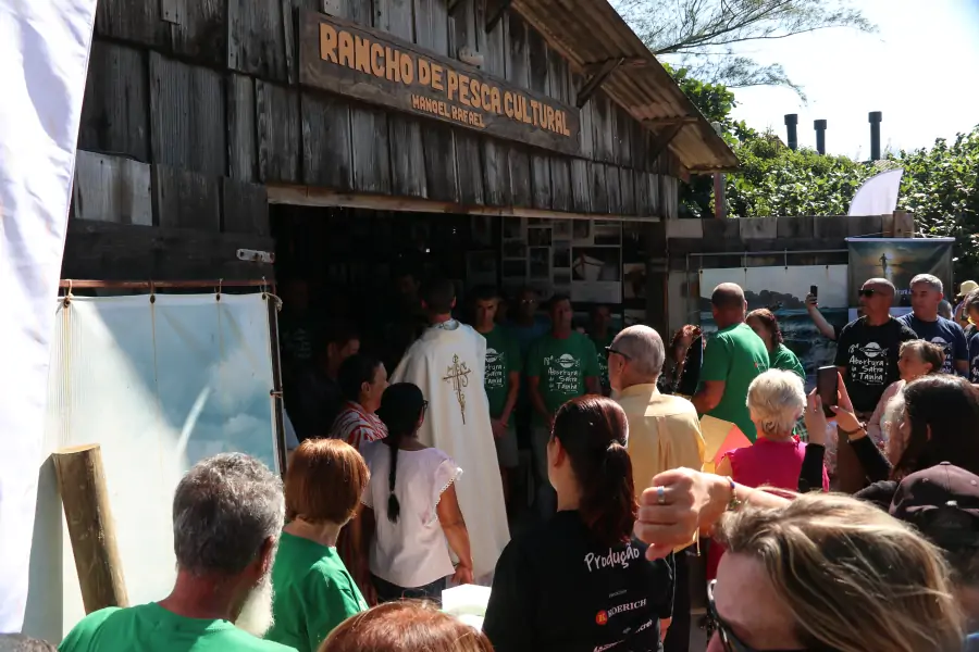 Lançada a obra do Novo Rancho do Getúlio no Campeche: um marco para a pesca artesanal e a cultura de Florianópolis 10 Lançada a obra do Novo Rancho do Getúlio no Campeche: um marco para a pesca artesanal e a cultura de Florianópolis 10
