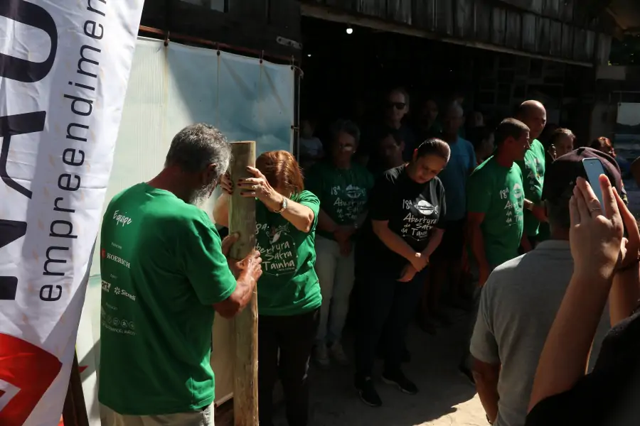 Lançada a obra do Novo Rancho do Getúlio no Campeche: um marco para a pesca artesanal e a cultura de Florianópolis 13 Lançada a obra do Novo Rancho do Getúlio no Campeche: um marco para a pesca artesanal e a cultura de Florianópolis 13