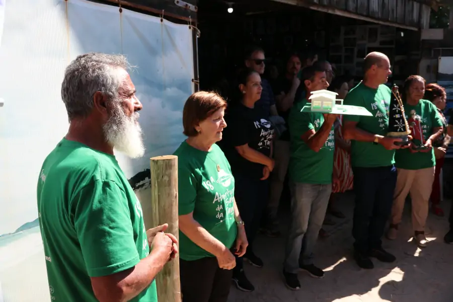 Lançada a obra do Novo Rancho do Getúlio no Campeche: um marco para a pesca artesanal e a cultura de Florianópolis 15 Lançada a obra do Novo Rancho do Getúlio no Campeche: um marco para a pesca artesanal e a cultura de Florianópolis 15
