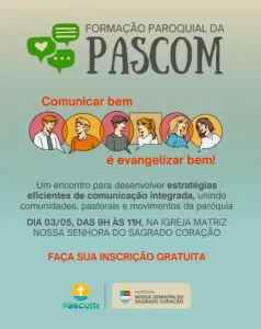 Leia mais sobre o artigo Paróquia do Campeche promove formação da Pascom para fortalecer a comunicação evangelizadora