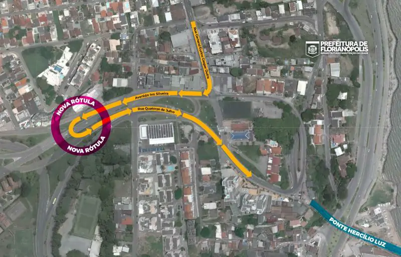 Prefeitura prepara infraestrutura para novo acesso à ponte Hercílio Luz 1 Prefeitura prepara infraestrutura para novo acesso à ponte Hercílio Luz 1