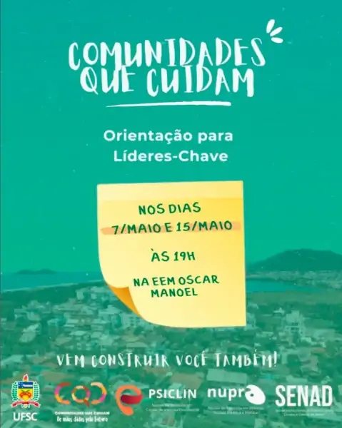 Projeto Comunidades que Cuidam promove encontros com líderes-chave no Campeche e Rio Tavares 1 Projeto Comunidades que Cuidam promove encontros com líderes-chave no Campeche e Rio Tavares 1