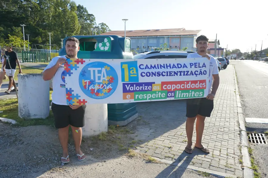 TEA Tapera realiza 1ª Caminhada de Conscientização sobre o Autismo no Sul da Ilha 6 TEA Tapera realiza 1ª Caminhada de Conscientização sobre o Autismo no Sul da Ilha 6