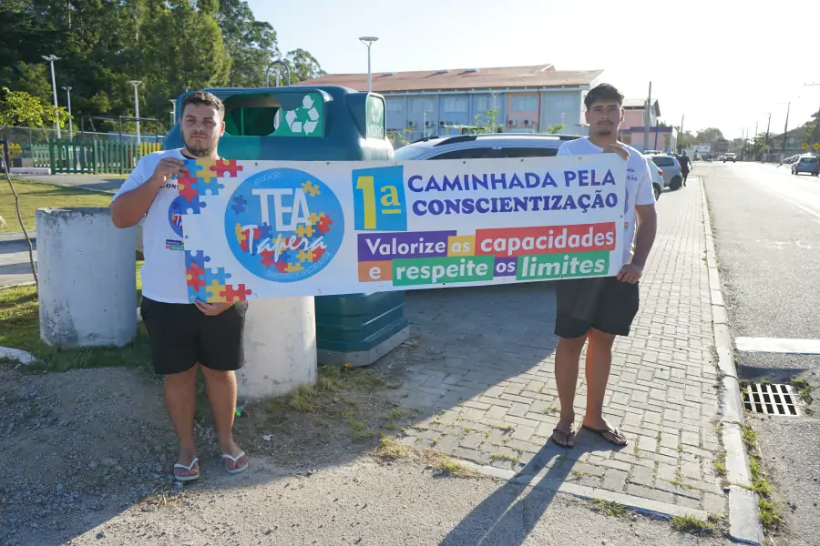 TEA Tapera realiza 1ª Caminhada de Conscientização sobre o Autismo no Sul da Ilha 7 TEA Tapera realiza 1ª Caminhada de Conscientização sobre o Autismo no Sul da Ilha 7