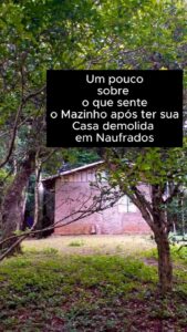 Leia mais sobre o artigo Demolição de casa histórica em Naufragados gera debate sobre justiça ambiental e desigualdade de tratamento