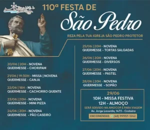 Leia mais sobre o artigo Comunidade São Pedro Apóstolo realiza 110ª Festa de São Pedro com novenário e programação especial na Costeira