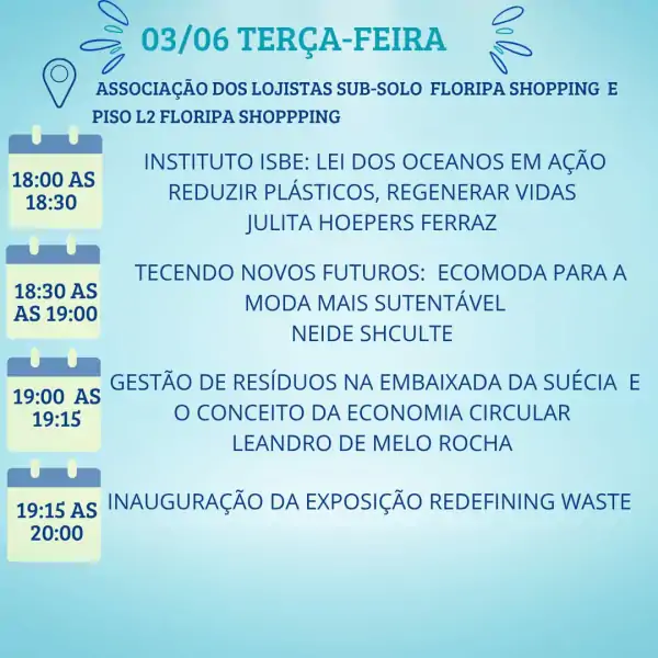 Exposição internacional “Redefining Waste” chega ao Floripa Shopping durante a Semana do Meio Ambiente 2025 4 Exposição internacional “Redefining Waste” chega ao Floripa Shopping durante a Semana do Meio Ambiente 2025 4