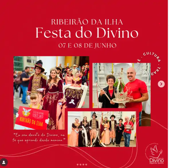 Festa do Divino Espírito Santo movimenta comunidades de Florianópolis neste fim de semana 1 Festa do Divino Espírito Santo movimenta comunidades de Florianópolis neste fim de semana 1
