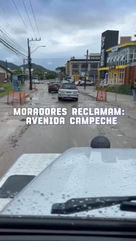 Obra causa transtornos e insegurança no Campeche; comunidade cobra respostas e melhorias 1