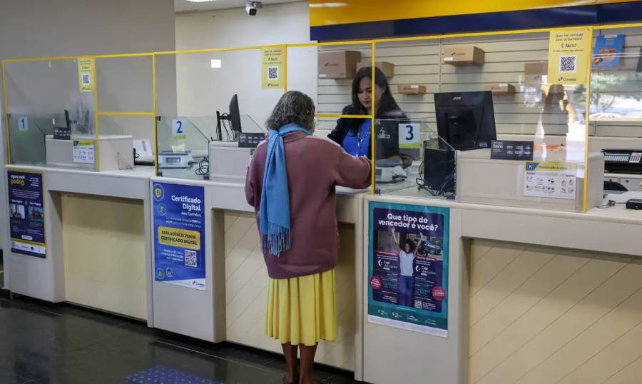 Correios atendem 1,3 milhão de aposentados sobre débitos indevidos 1