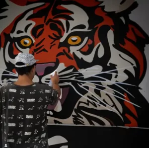 Leia mais sobre o artigo Norte da Ilha terá oficina gratuita de Graffiti neste sábado (5) pelo projeto Ateliê Santinho Criativo