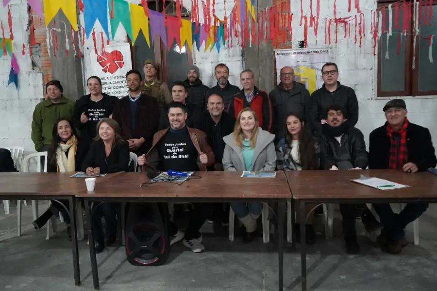 Portal Sul de Floripa acompanha reunião de reativação do Conseg no Campeche 1