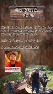 Leia mais sobre o artigo Sertão do Ribeirão se prepara para a 5ª Carreata do Sertão neste domingo, 13 de julho