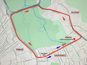 Leia mais sobre o artigo Alteração no trânsito da SC-404, em Florianópolis, neste domingo por conta de evento esportivo