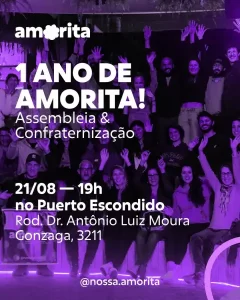 Leia mais sobre o artigo Associação Amorita celebra um ano de fundação com assembleia e confraternização