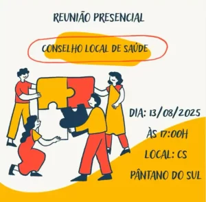 Leia mais sobre o artigo Conselho Local de Saúde do Pântano do Sul convida comunidade para reunião presencial