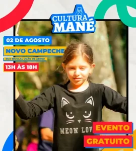 Leia mais sobre o artigo Cultura Mané promove sábado de atividades gratuitas para toda a família no Novo Campeche