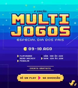 Leia mais sobre o artigo MULTI Open Shopping realiza 2ª edição do MULTI Jogos com programação especial para o Dia dos Pais