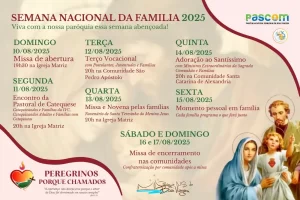 Leia mais sobre o artigo Paróquia Nossa Senhora da Boa Viagem celebra a Semana Nacional da Família 2025
