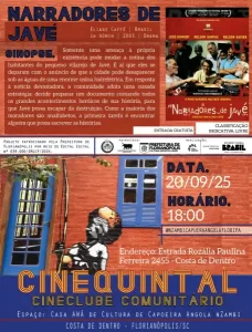 Leia mais sobre o artigo Cine Quintal exibe Narradores de Javé em sessão gratuita na Costa de Dentro