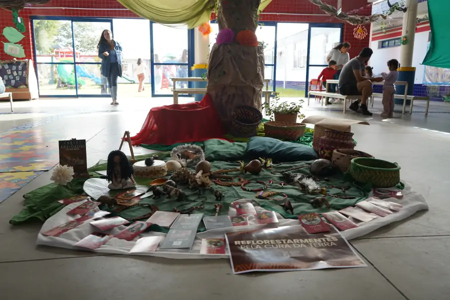 NEIM Zilda Arns promove contação de histórias com a escritora indígena Martha de Lima  1