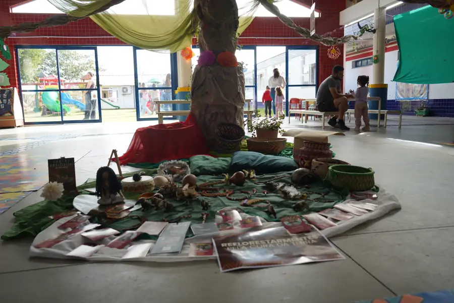 NEIM Zilda Arns promove contação de histórias com a escritora indígena Martha de Lima  2