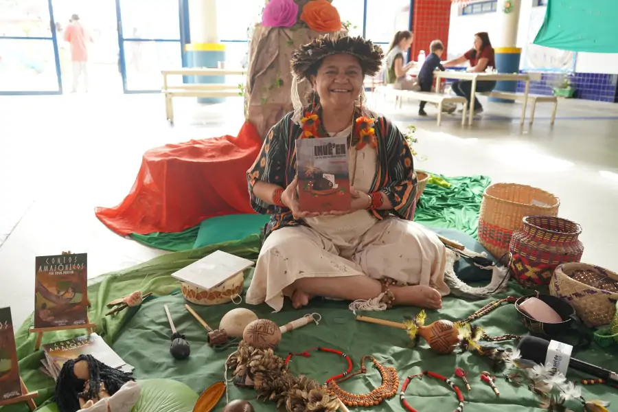 NEIM Zilda Arns promove contação de histórias com a escritora indígena Martha de Lima  19