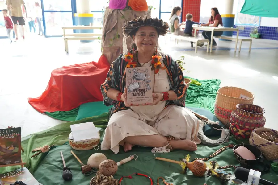 NEIM Zilda Arns promove contação de histórias com a escritora indígena Martha de Lima  20