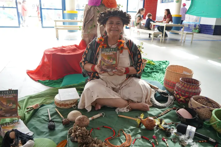 NEIM Zilda Arns promove contação de histórias com a escritora indígena Martha de Lima  21