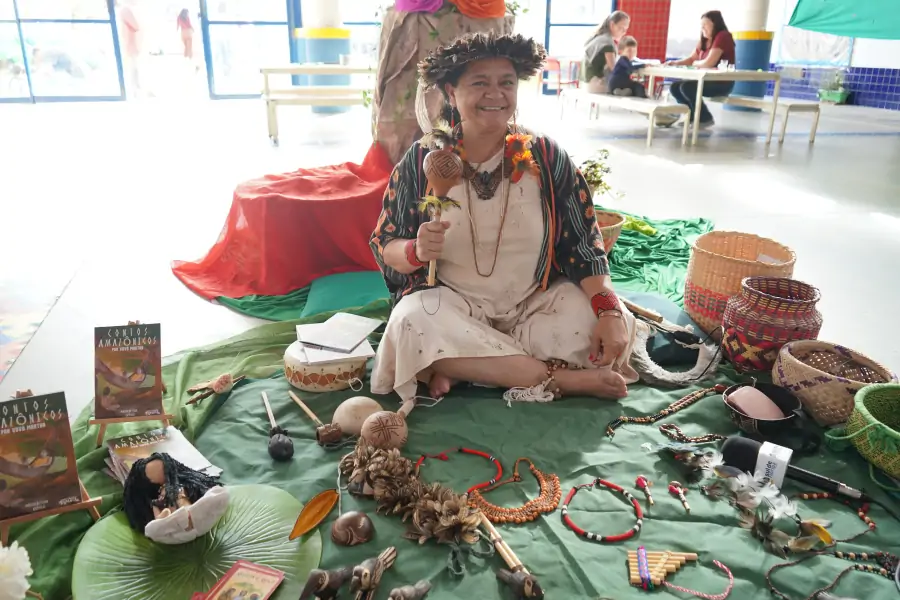 NEIM Zilda Arns promove contação de histórias com a escritora indígena Martha de Lima  23