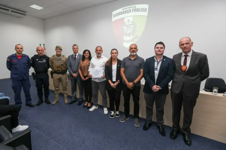 Secretaria dá posse a diretorias de seis Conselhos Comunitários de Segurança de Florianópolis 4