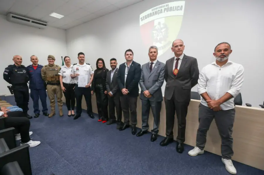 Secretaria dá posse a diretorias de seis Conselhos Comunitários de Segurança de Florianópolis 5
