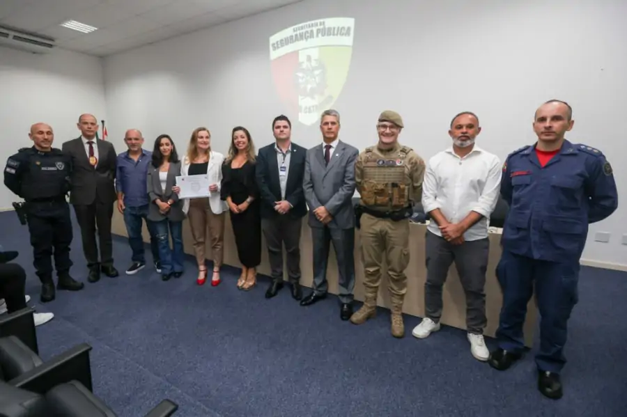 Secretaria dá posse a diretorias de seis Conselhos Comunitários de Segurança de Florianópolis 6