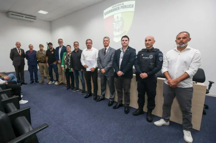 Secretaria dá posse a diretorias de seis Conselhos Comunitários de Segurança de Florianópolis 2