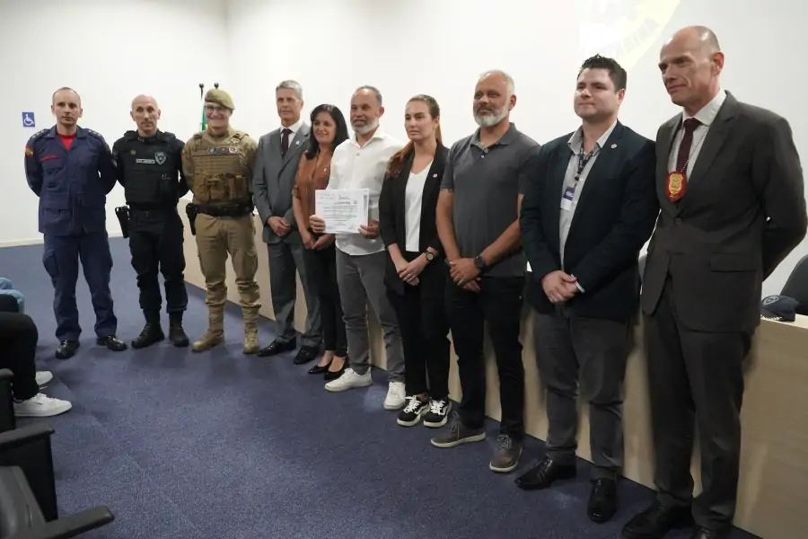 Secretaria dá posse a diretorias de seis Conselhos Comunitários de Segurança de Florianópolis 71