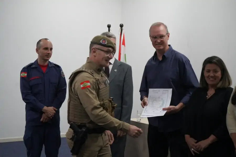 Secretaria dá posse a diretorias de seis Conselhos Comunitários de Segurança de Florianópolis 76