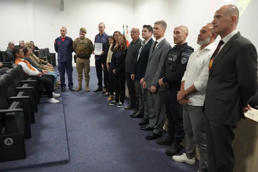 Secretaria dá posse a diretorias de seis Conselhos Comunitários de Segurança de Florianópolis 79