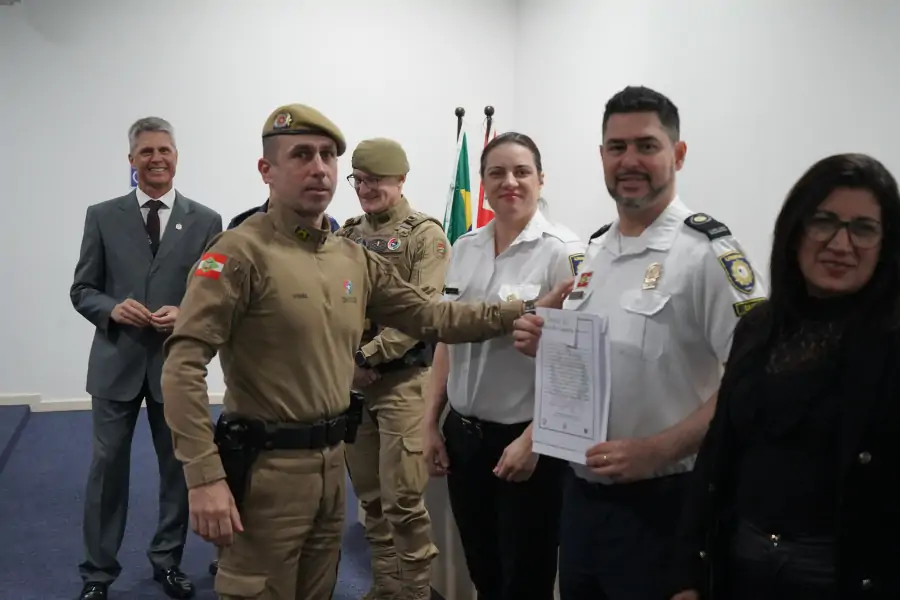 Secretaria dá posse a diretorias de seis Conselhos Comunitários de Segurança de Florianópolis 83
