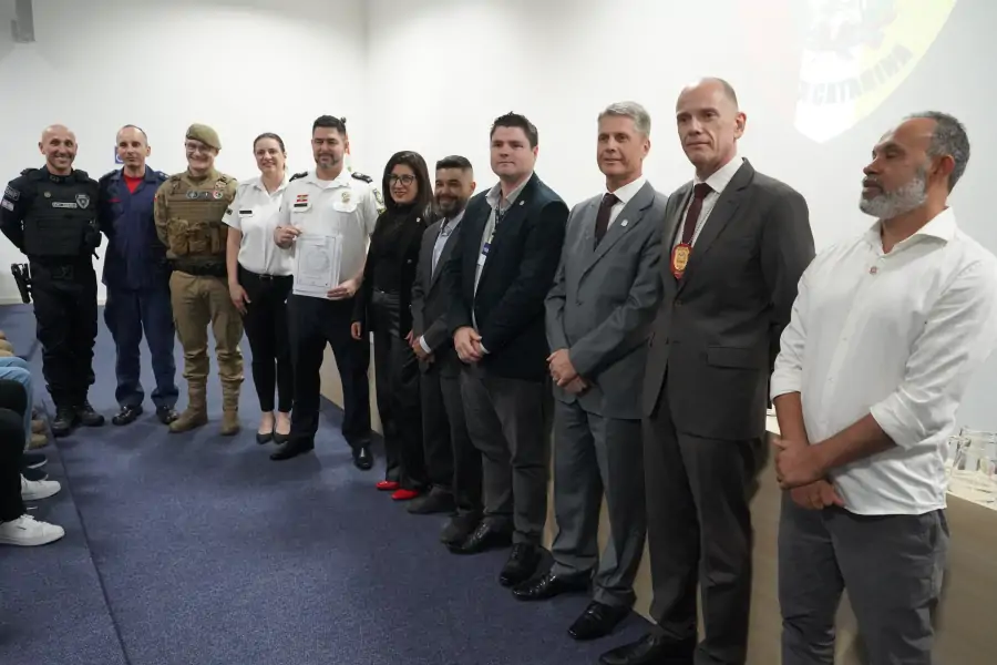 Secretaria dá posse a diretorias de seis Conselhos Comunitários de Segurança de Florianópolis 86