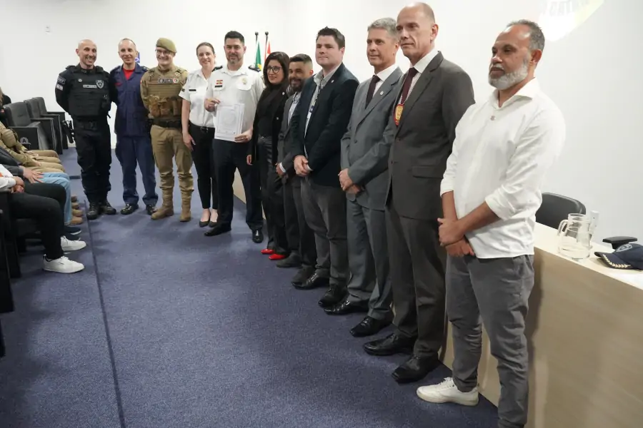 Secretaria dá posse a diretorias de seis Conselhos Comunitários de Segurança de Florianópolis 87