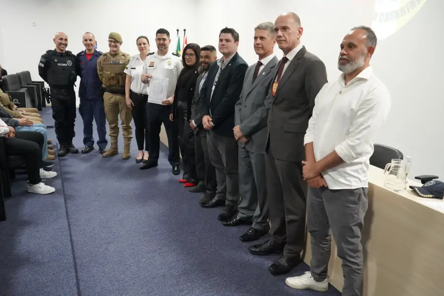 Secretaria dá posse a diretorias de seis Conselhos Comunitários de Segurança de Florianópolis 88