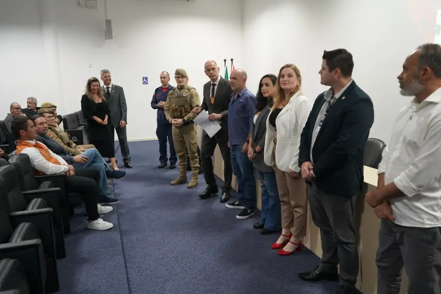 Secretaria dá posse a diretorias de seis Conselhos Comunitários de Segurança de Florianópolis 89