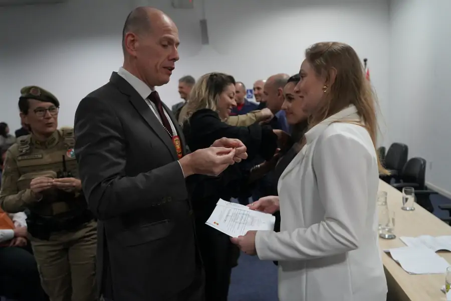 Secretaria dá posse a diretorias de seis Conselhos Comunitários de Segurança de Florianópolis 92