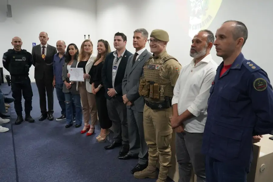 Secretaria dá posse a diretorias de seis Conselhos Comunitários de Segurança de Florianópolis 94