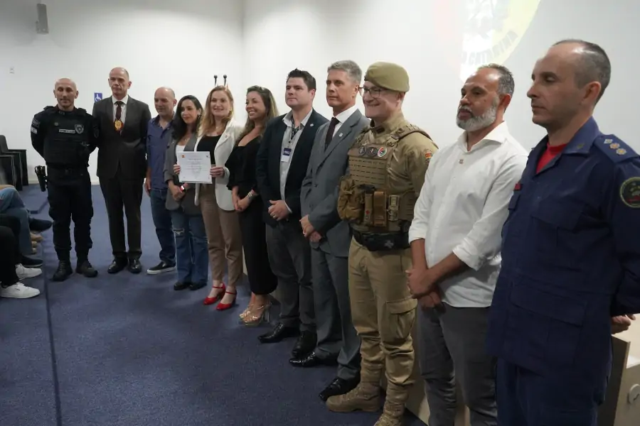 Secretaria dá posse a diretorias de seis Conselhos Comunitários de Segurança de Florianópolis 95