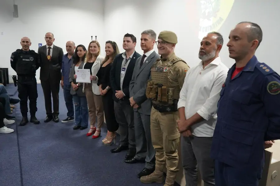 Secretaria dá posse a diretorias de seis Conselhos Comunitários de Segurança de Florianópolis 8