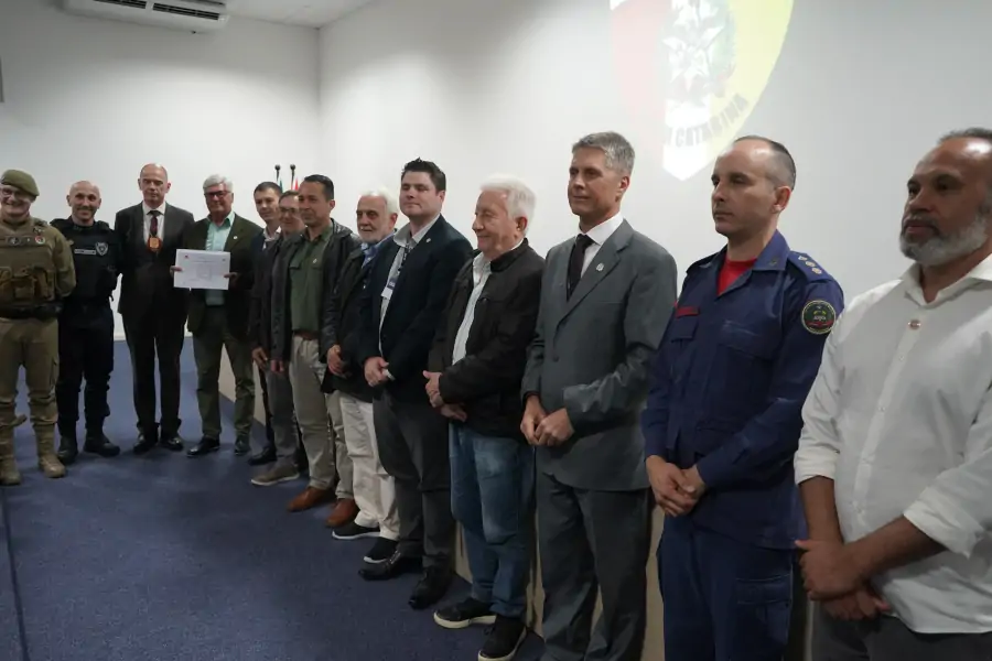 Secretaria dá posse a diretorias de seis Conselhos Comunitários de Segurança de Florianópolis 11