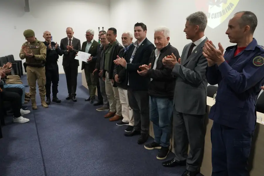 Secretaria dá posse a diretorias de seis Conselhos Comunitários de Segurança de Florianópolis 12