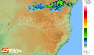 Leia mais sobre o artigo Instabilidades avançam e elevam risco de temporais em Santa Catarina nesta quinta-feira